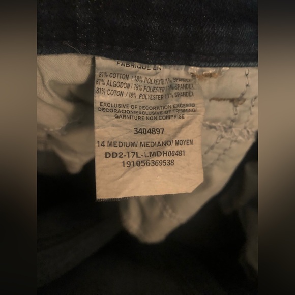 Lee Classic Fit Straight Leg Jeans Medium Blue 14 - Picture 3 of 7